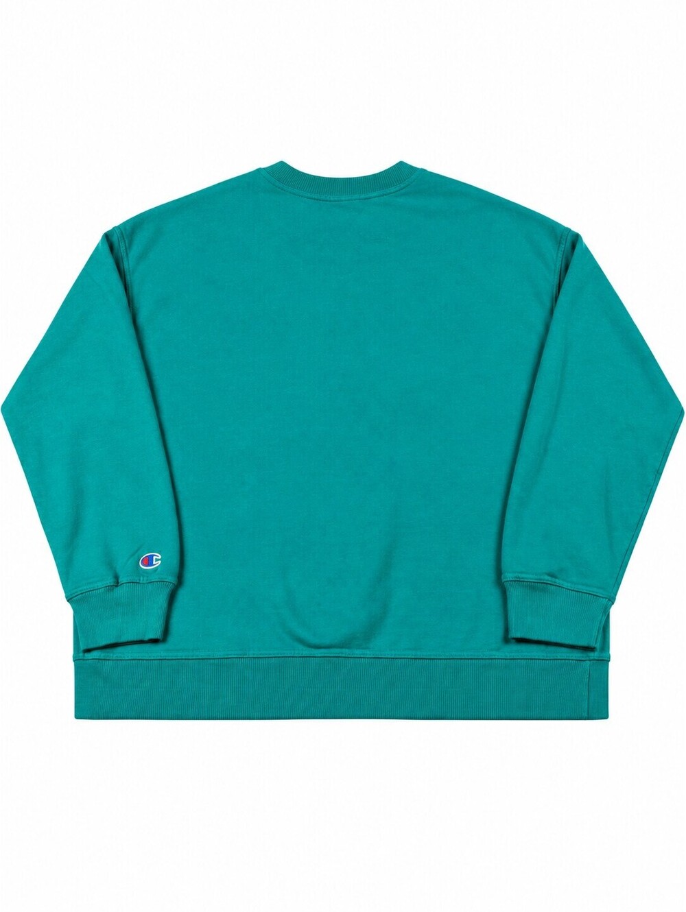 Champion Authentic Athleticwear Women’s Oversized Crewneck Sweatshirt XL Green - Picture 5 of 7